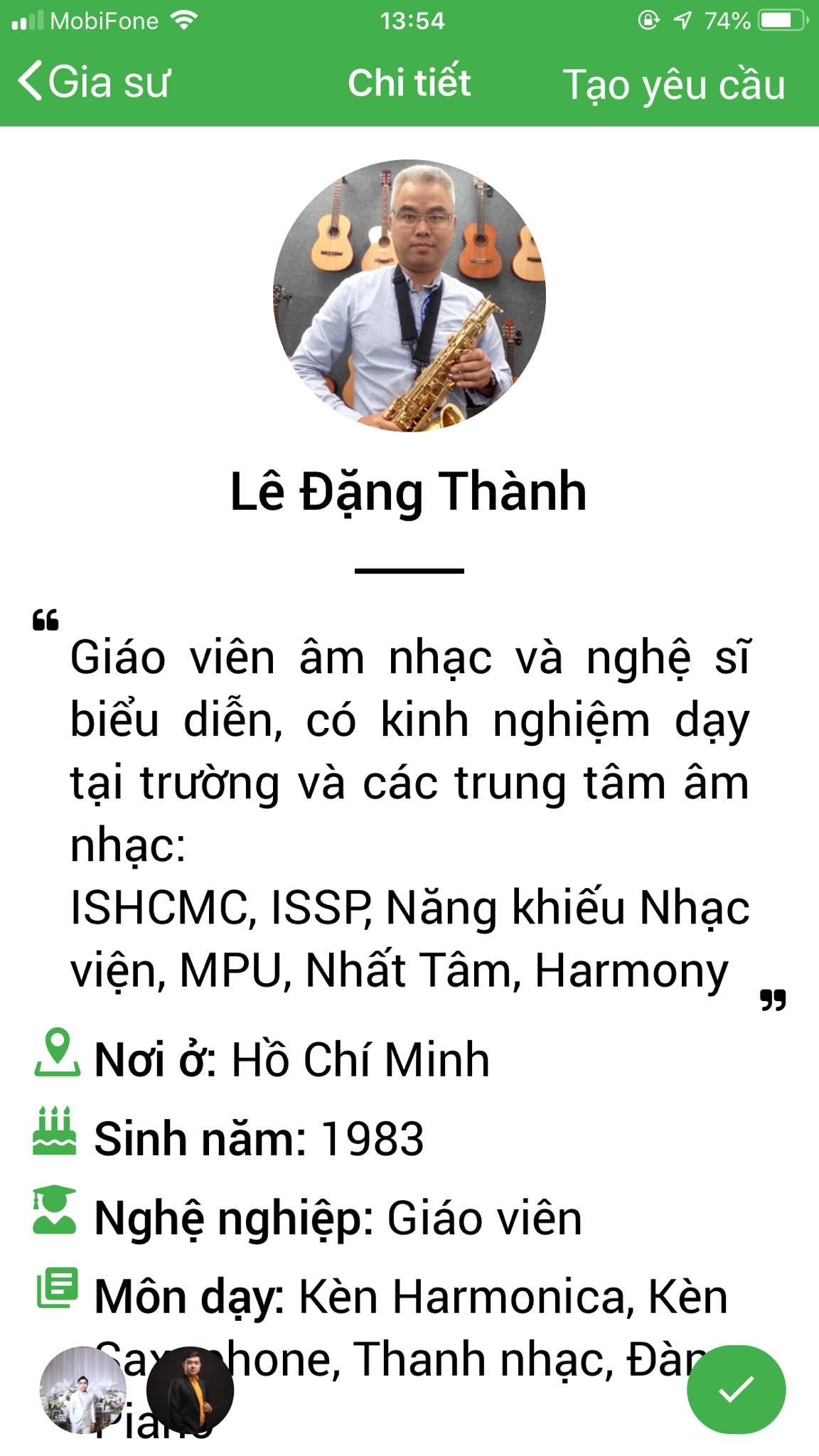 App Daykemtainha.vn Thanh nhạc